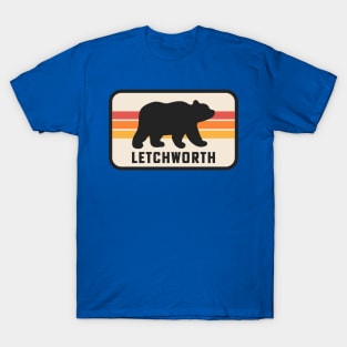 Letchworth State Park Camping Hiking Waterfalls New York T-Shirt